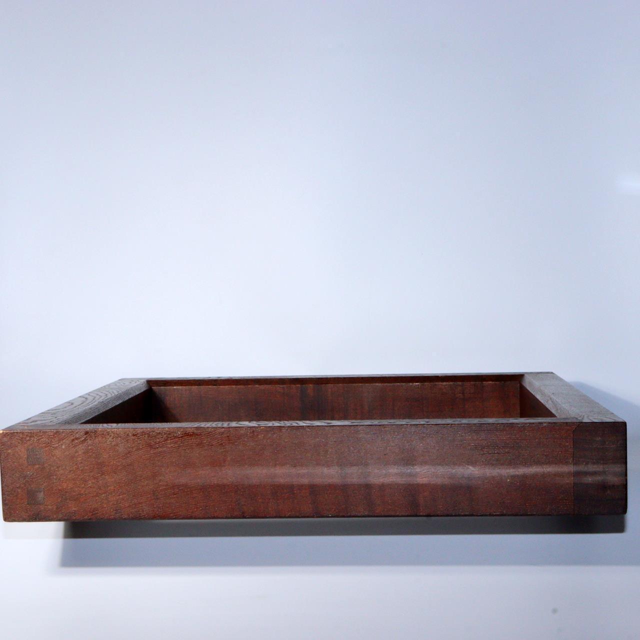 Japanese wooden Robuchi frame Hearth edge Ro-buchi Sado Tea ceremony tools WO349