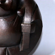 Japanese Bronze Daikokuten Ornament Okimono Saegusa Sotaro signed BOS829
