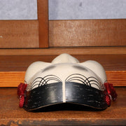 Japanese wooden Kyogen Noh Mask Fukure Okame Otogoze Oto MSK406
