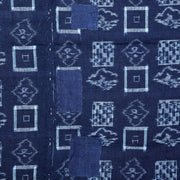 Japanese Fabric Kasuri 59 x 52 inches STRUCTURE Boro Kimono Cotton Cloth Textile