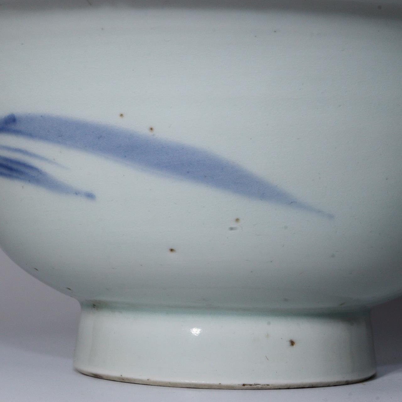 Japanese Tiger pattern Antique Porcelain Imari ware Bowl IP109