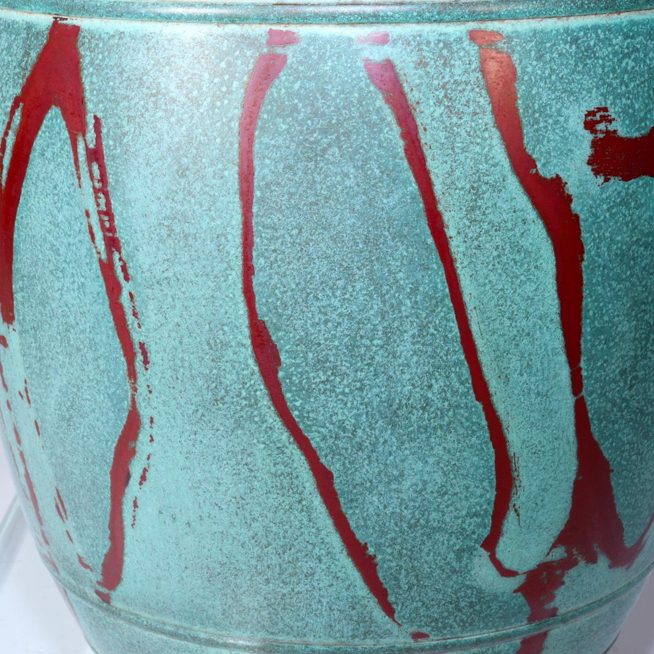 Japanese Bronze Flower Vase Takaoka doki signed w / box BV565