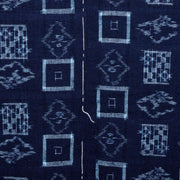 Japanese Fabric Kasuri 59 x 52 inches STRUCTURE Boro Kimono Cotton Cloth Textile