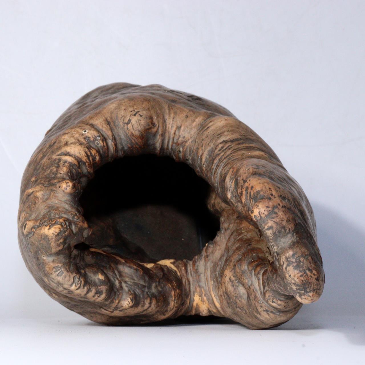 Japanese wooden Natural wood Tree roots vase Tobacco tray bon Ornament WO330