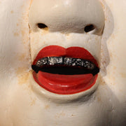 Japanese wooden Kyogen Noh Mask Fukure Okame Otogoze Oto MSK406