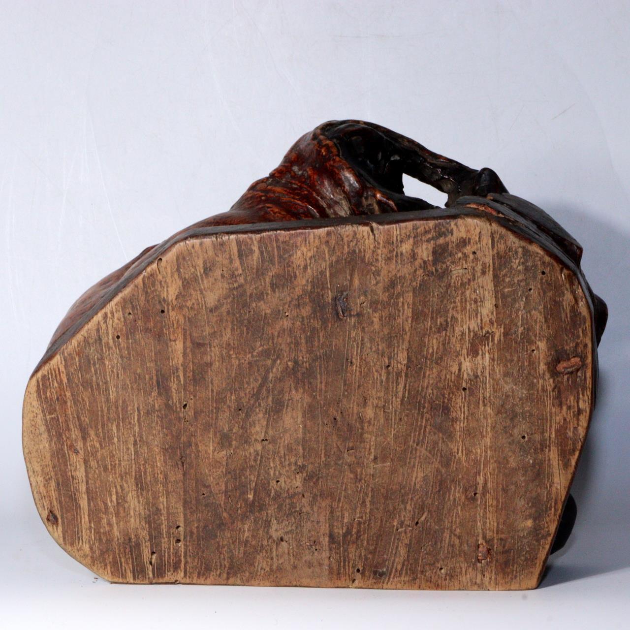 Japanese wooden Natural wood Tree roots vase Tobacco tray bon Ornament WO330