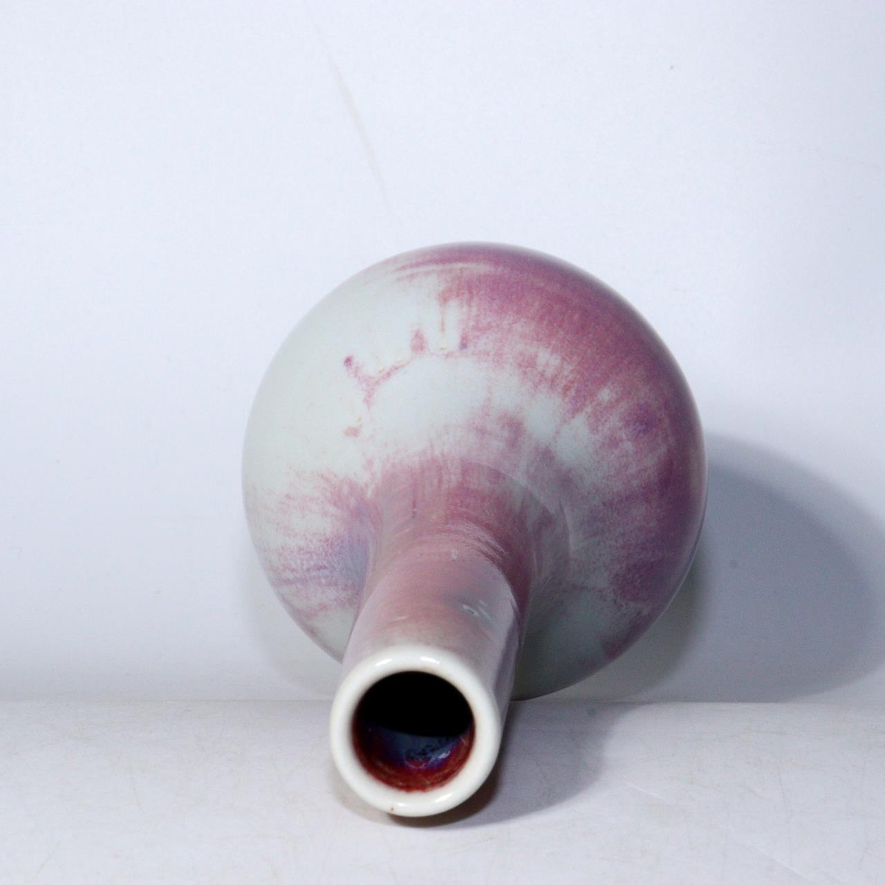 Japanese Glaze Flower vase Matsuyama Gaei porcelain vase signed w / box PV233