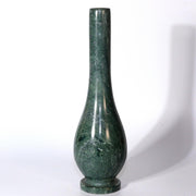 Japanese stone vase with a bronze - like appearance BV561
