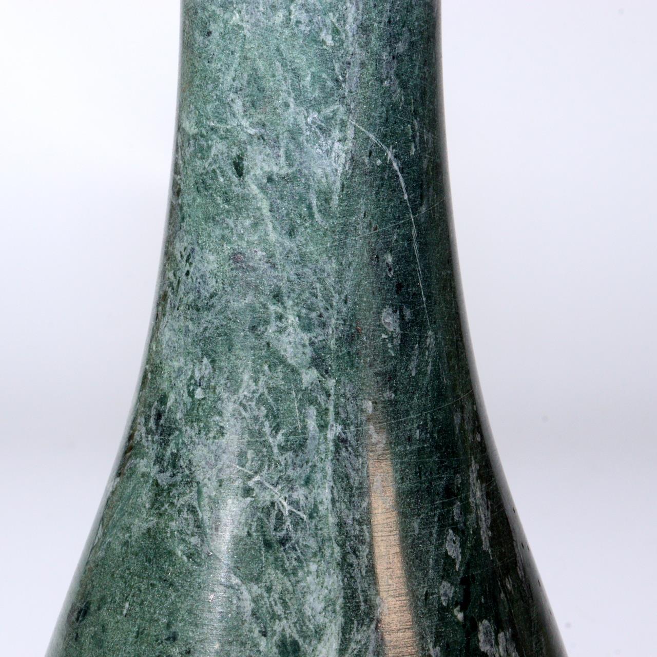 Japanese stone vase with a bronze - like appearance BV561