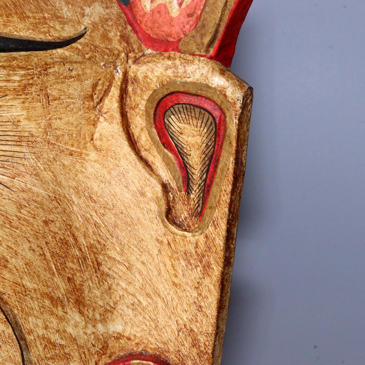 Handcrafted Wooden Masks from Andong Hahoe Village Korea MSK498
