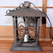 Japanese Brass lantern electric light temple Hanging lantern Buddhism BOS795