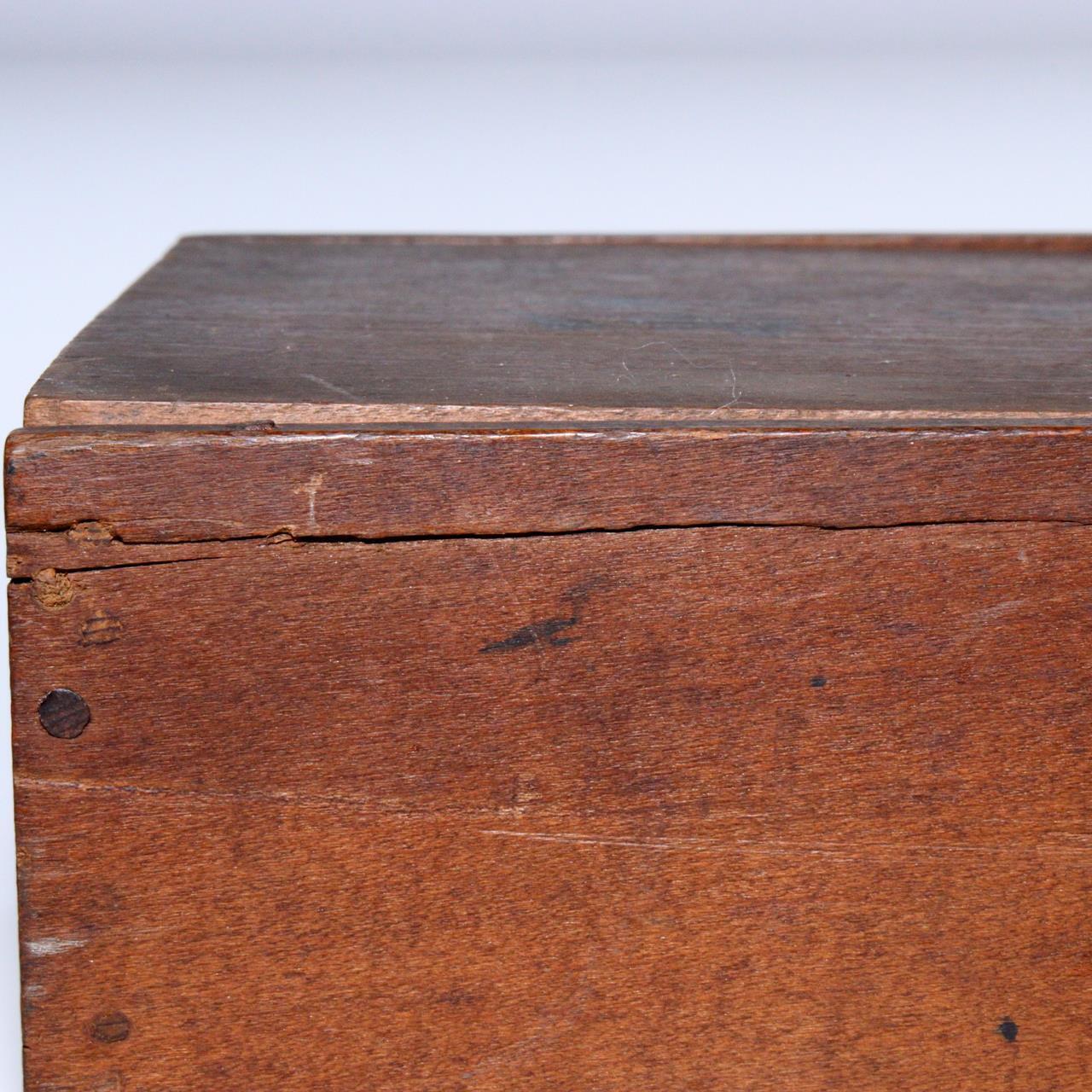 Japanese Antique wooden Karuta card game Tohoku region w / box WO351