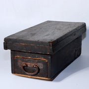 Japanese Antique wooden Bonito flakes box katsuobushi Shaving Tool Drawer WBX247