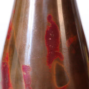 Japanese Bronze Flower Vase Hara Seiun Insect Signed Nitten Artist w / box BV549