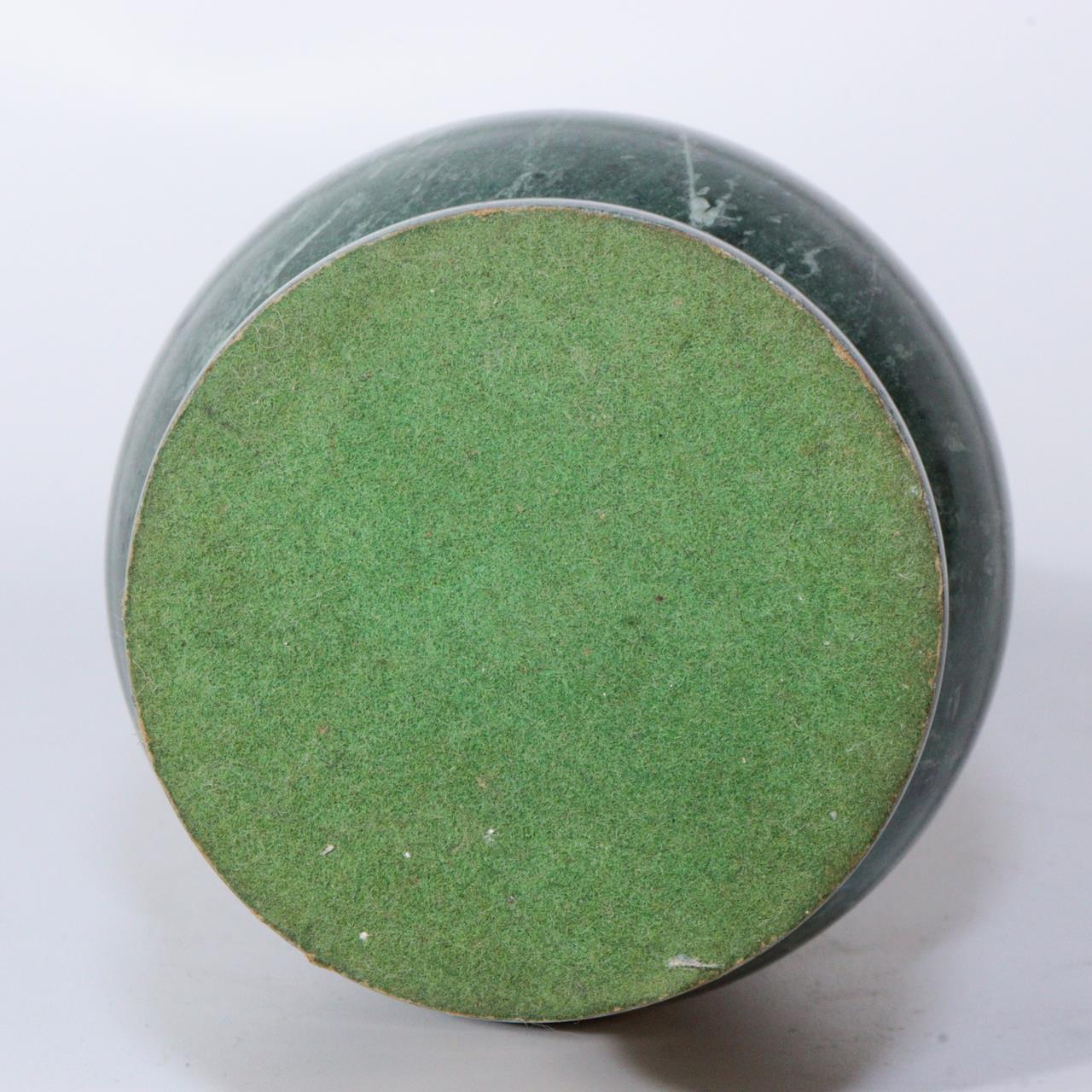 Japanese stone vase with a bronze - like appearance BV561