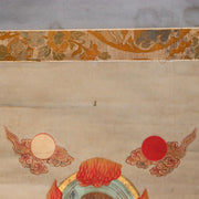 Japanese Kakejiku hanging scroll Buddhist Art Emakimono of Shōmen Kongō ASO358