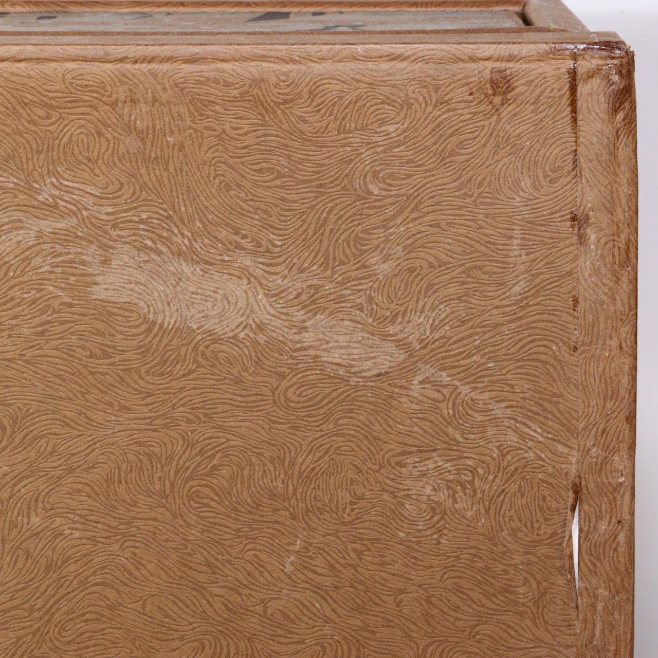 Japanese Made of paper Storage Box Drawers Sliding Doors Shelf Drawer WBX262