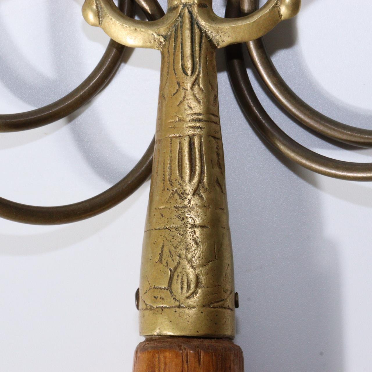Japanese Buddhist tool Khakkhara Shakujo Buddhism temple Shinto BT218 -3
