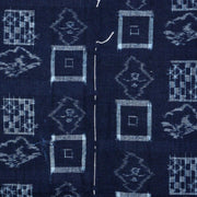 Japanese Fabric Kasuri 59 x 52 inches STRUCTURE Boro Kimono Cotton Cloth Textile