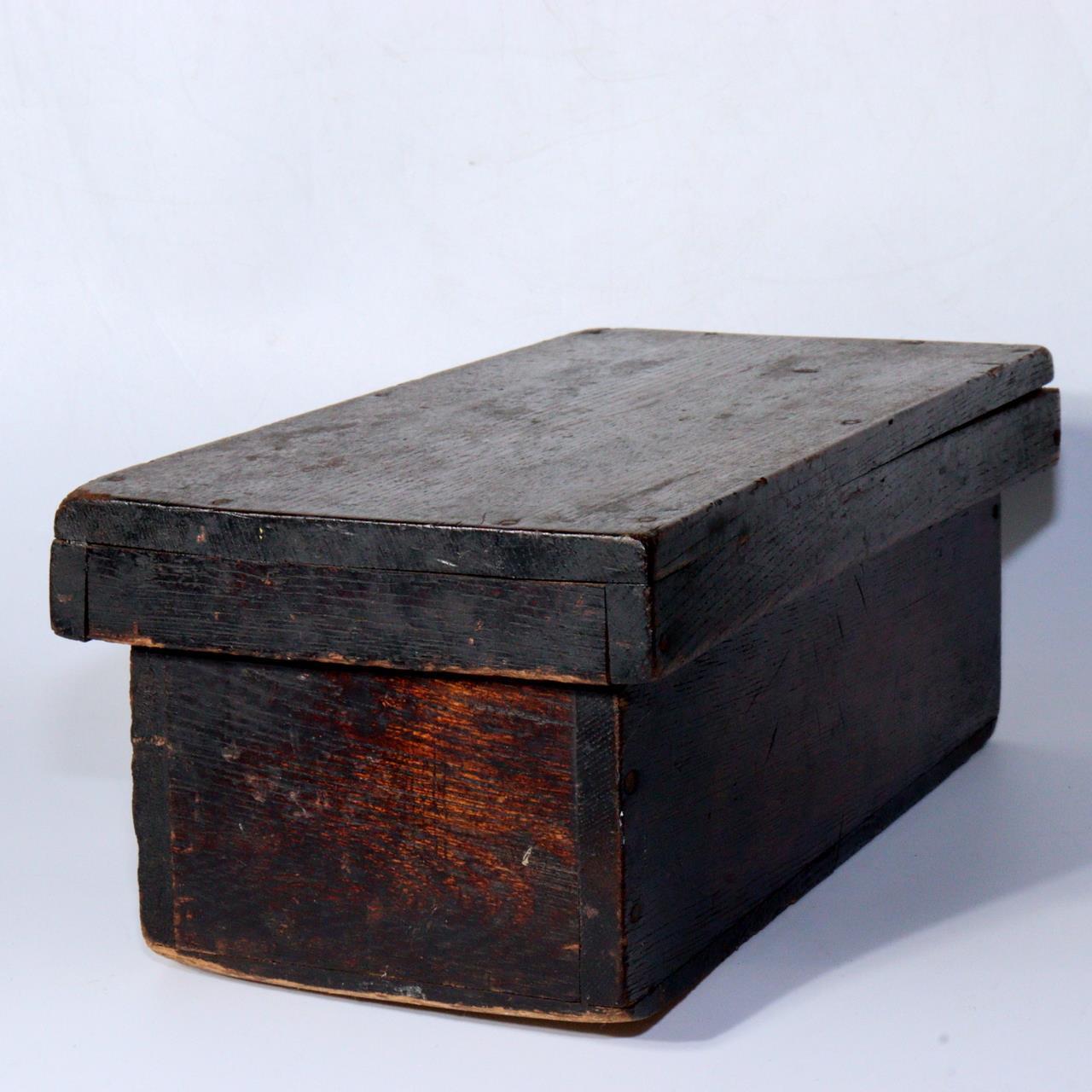 Japanese Antique wooden Bonito flakes box katsuobushi Shaving Tool Drawer WBX247
