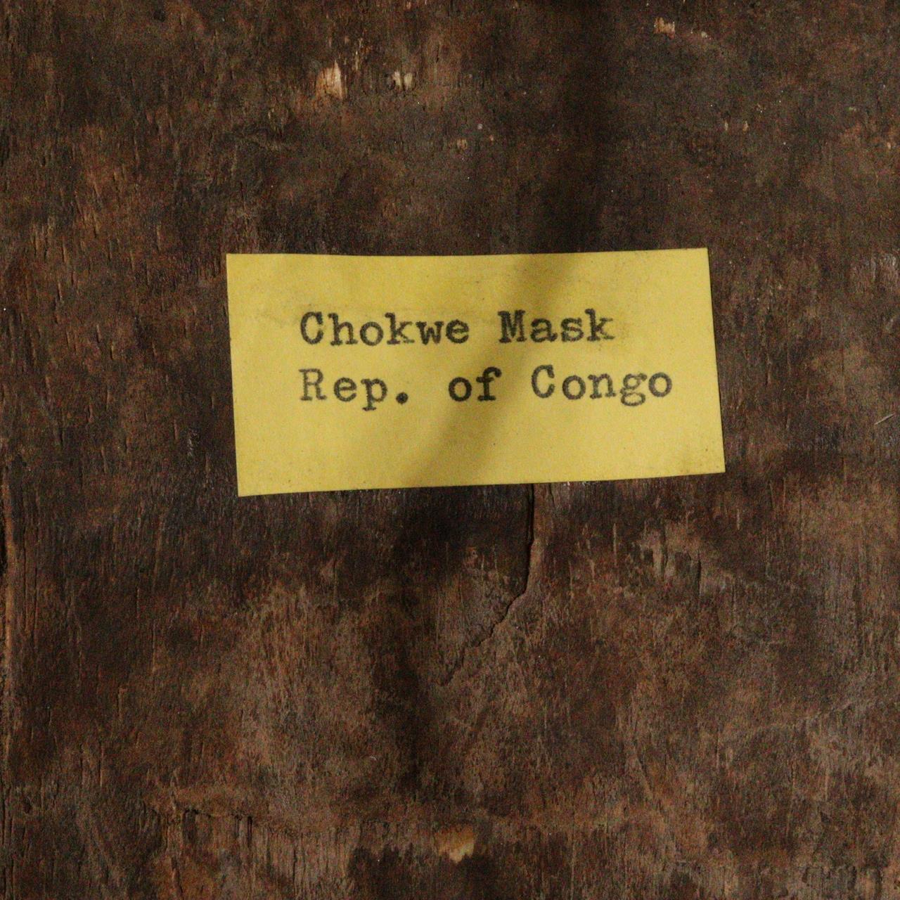 Authentic Chokwe Tribal Mask from the Congo Symbol of Ancestry and Tradition