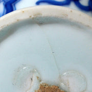 Japanese Antique Koto ware Two Cup pottery Ceramics Signed Beku-hai Box PCP221