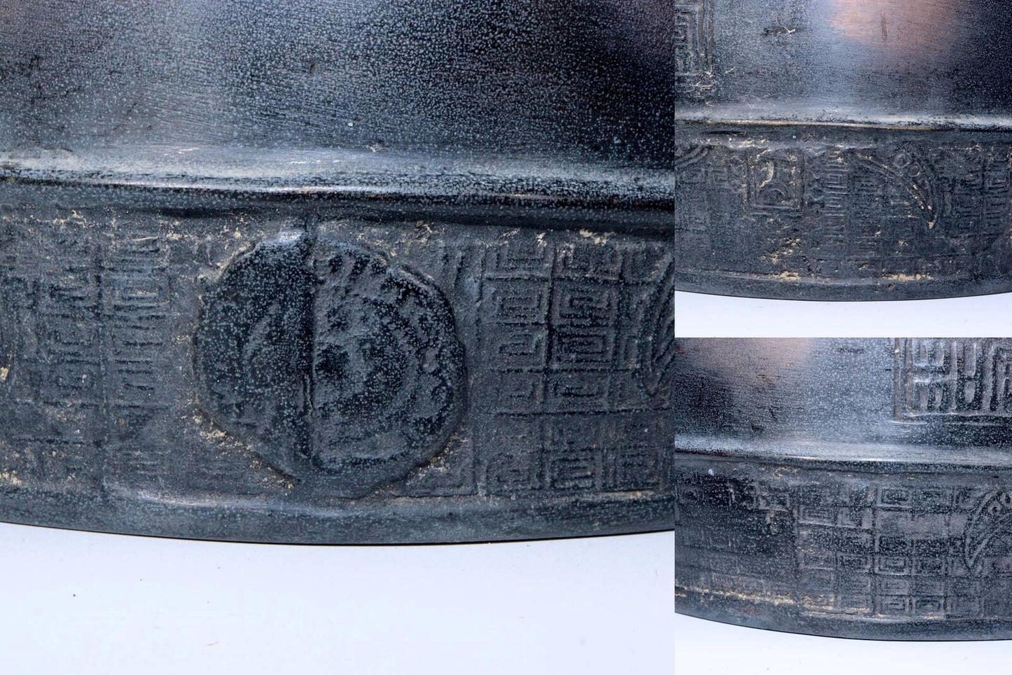 Japanese Vintage Bronze Hanging bell Temple Buddhist BOS867 -2