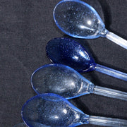 Japanese Edo-Meiji Period Glass Collection: Spoons, Comb, Koma by Ginza Hiranoya