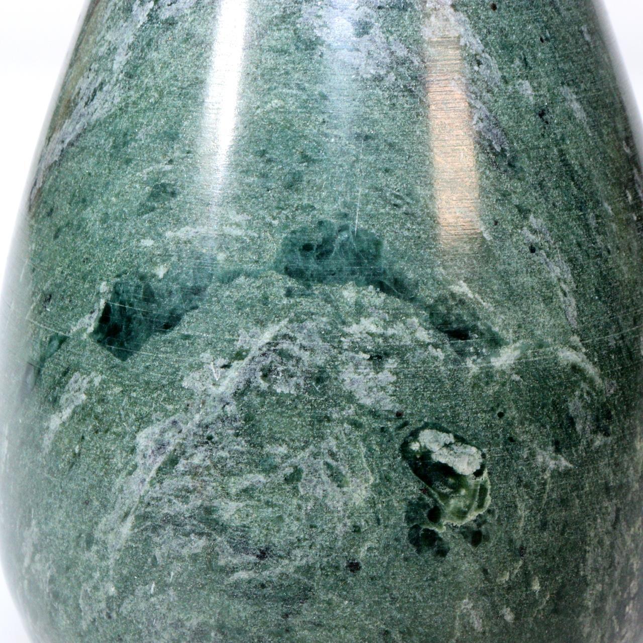 Japanese stone vase with a bronze - like appearance BV561