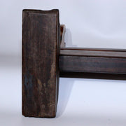Japanese wooden Luxury ebony Sword Rack Stand Sturdy Stable Two swords SWR337