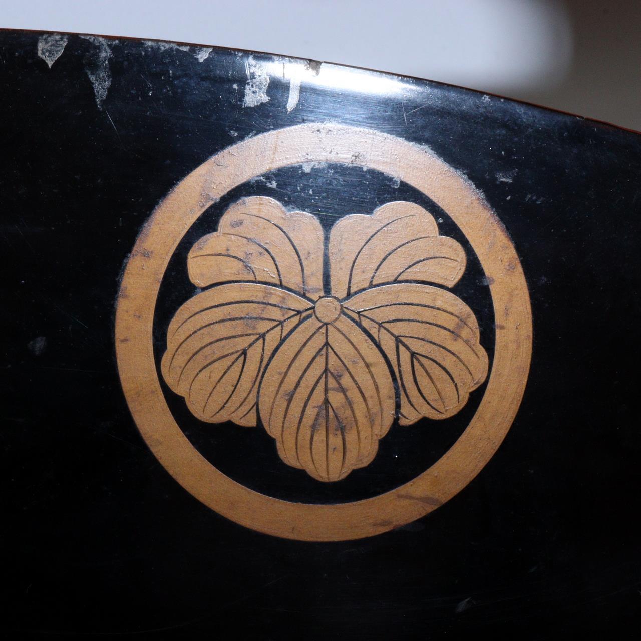 Japanese wooden Tobacco tray Bon Imari arabesque ash container set WO372