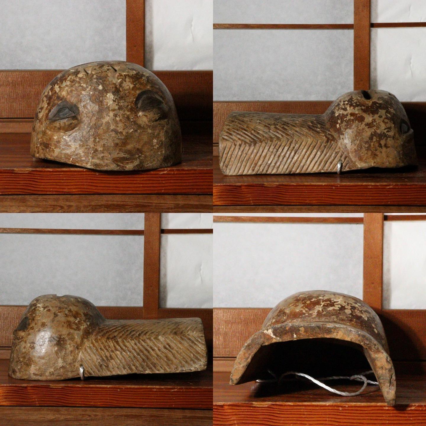 Authentic Chokwe Tribal Mask from the Congo Symbol of Ancestry and Tradition
