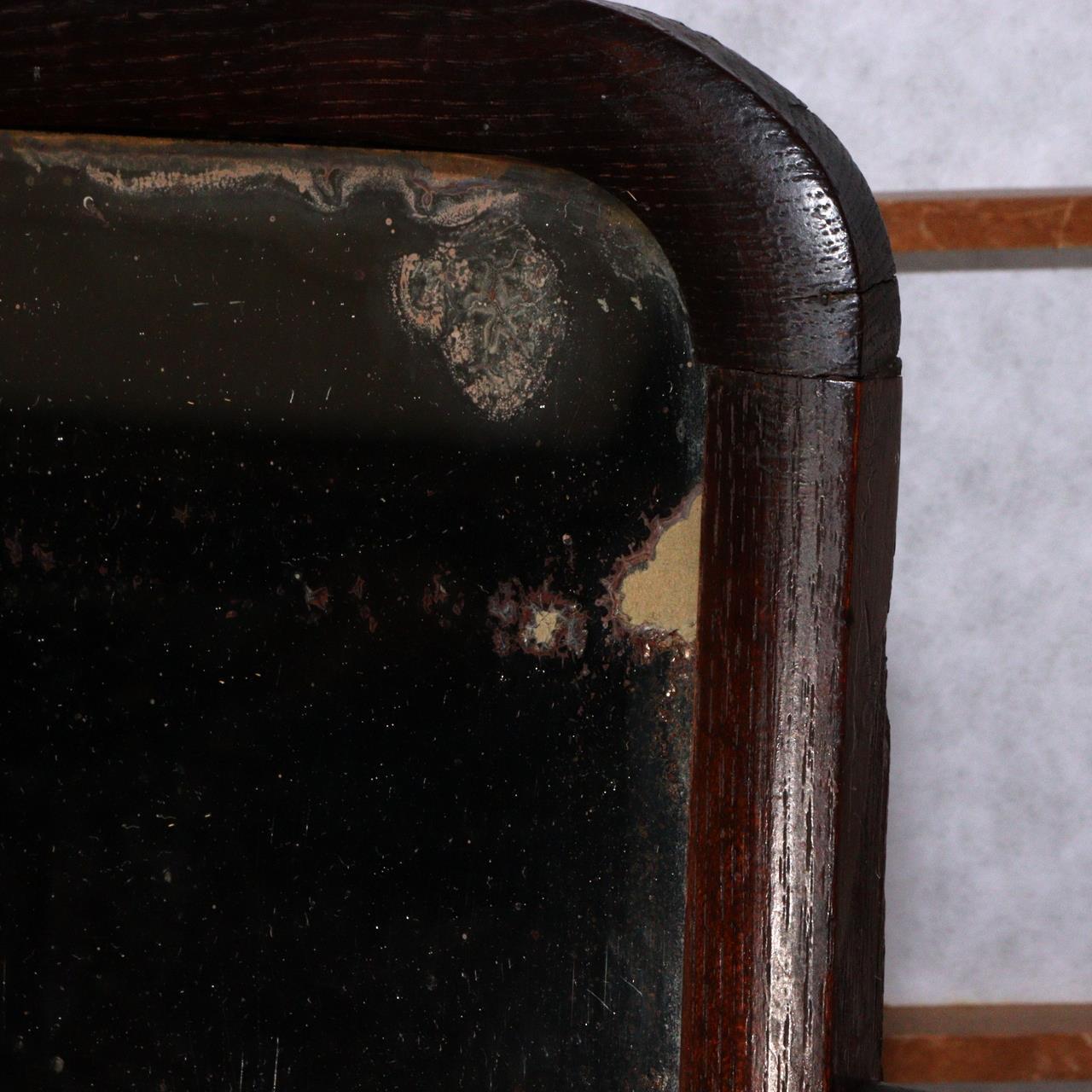 Japanese wooden Dresser Mirror stand storage box Storage Shelves drawer WO272
