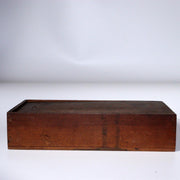 Japanese Antique wooden Karuta card game Tohoku region w / box WO351
