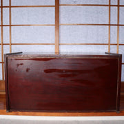 Japanese Antique wooden box chest of drawers Zenibako Funa Tansu Meiji WBX259