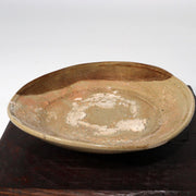 Japanese Antique Karatsu ware tea 5 Plates Pottery Ceramic bowl PCP152