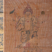 Japanese Kakejiku hanging scroll Emakimono Aizen Myo Esoteric Buddhism ASO359