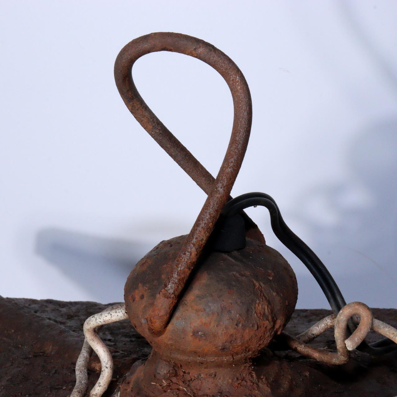Japanese Iron Hanging lantern temple Buddhism BOS855