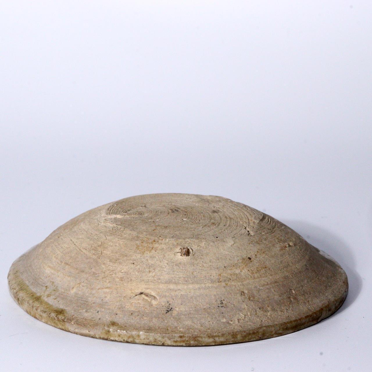 Japanese Antique Seto ware Small Plate sakazuki Yamahai Kamakura Period PCP218