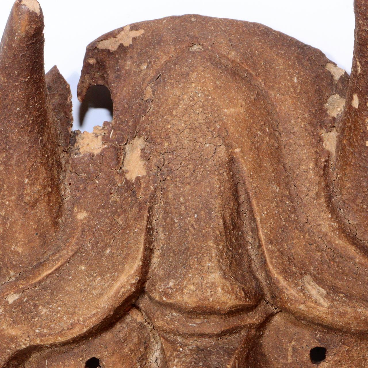 Antique Japanese Noh Hannya Masks - Exquisite Hand-Carved Detail Demon Oni
