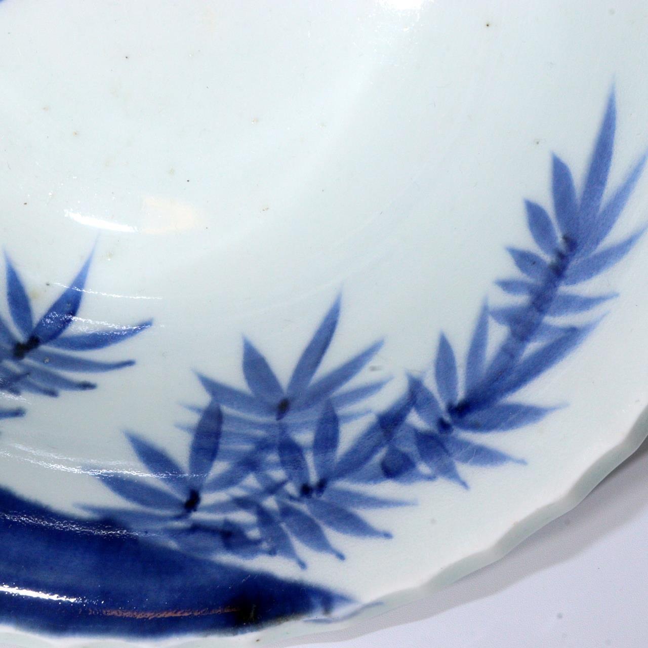 Japanese Tiger pattern Antique Porcelain Imari ware Bowl IP109