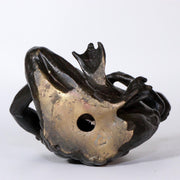 Japanese Bronze Kappa yokai ornament Statue Figurine Takashi Omori BOS849
