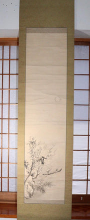 Japanese Antique Kakejiku hanging scroll Buddhist art Emakimono ASO315 -3