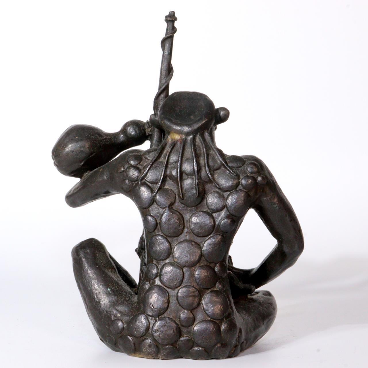 Japanese Bronze Kappa yokai ornament Statue Figurine Takashi Omori BOS849