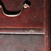 Japanese Antique wooden box chest of drawers Zenibako Funa Tansu Meiji WBX259