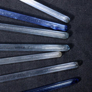 Japanese Edo-Meiji Period Glass Collection: Spoons, Comb, Koma by Ginza Hiranoya
