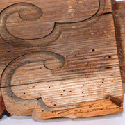 Antique Wooden Temple Bracket (Kibana) - Traditio Shinto Temple decoration WO357