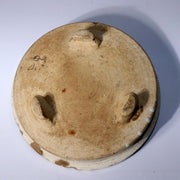 Japanese Seto Mino Pottery Flower Vase Plate Suiban Water basin signed PCP210