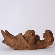 Antique Japanese Noh Hannya Masks - Exquisite Hand-Carved Detail Demon Oni