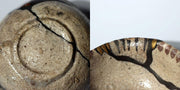 Japanese Antique Shino ware Tea Bowl Pottery Ceramic Early Edo Period w / box